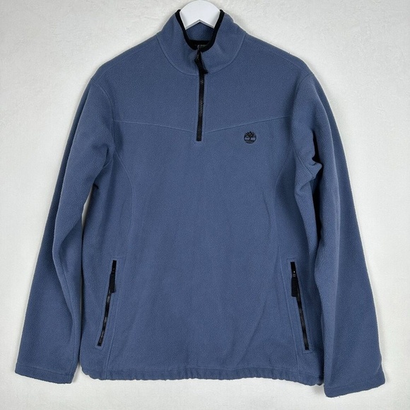 Timberland Other - Timberland 1/4 Zip Pullover Sweater Fleece Long Sleeve Blue Men's Size S